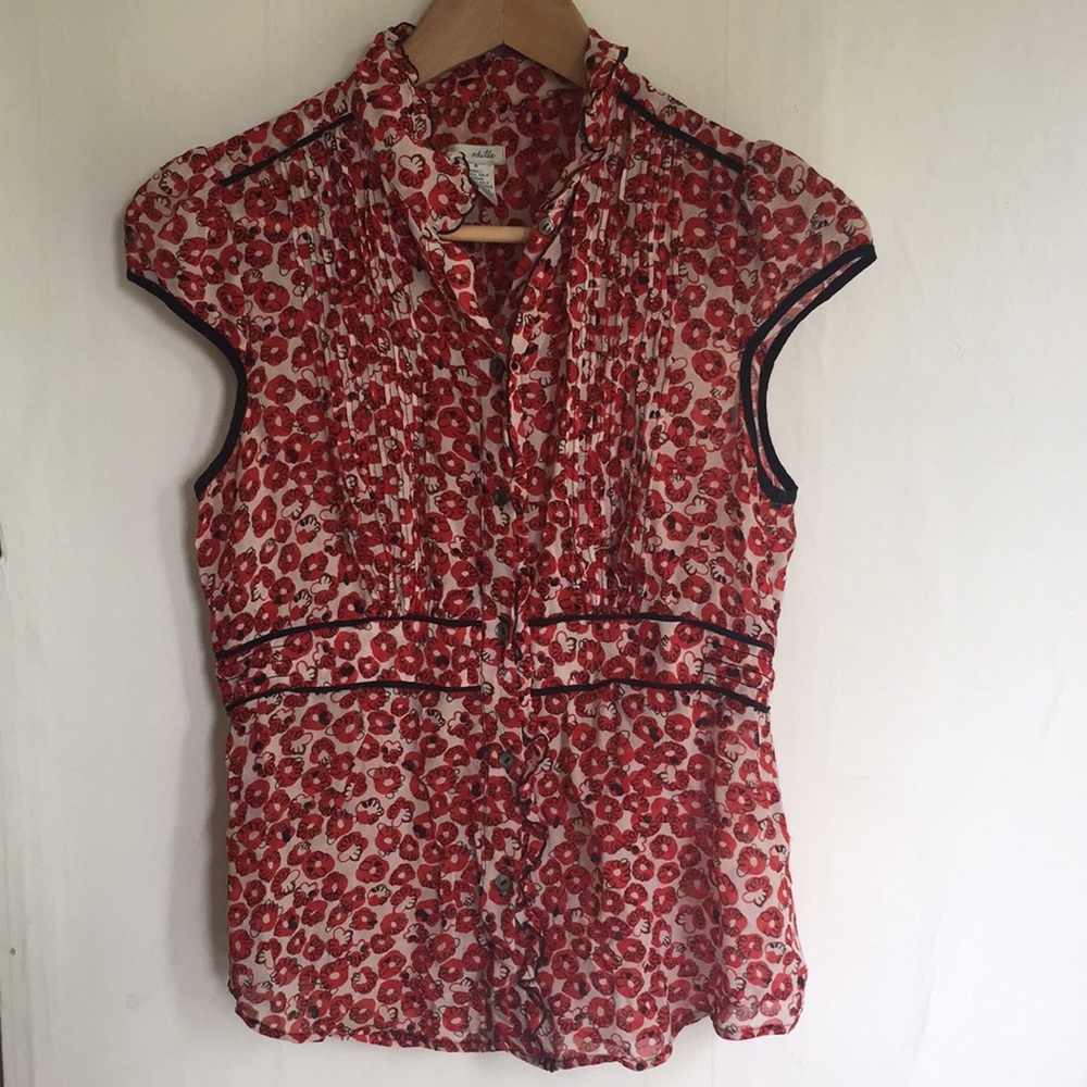 Retro inspired odille blouse